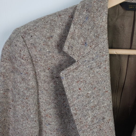 Vintage Tweed Collared Blazer Button Up - Picture 5 of 15